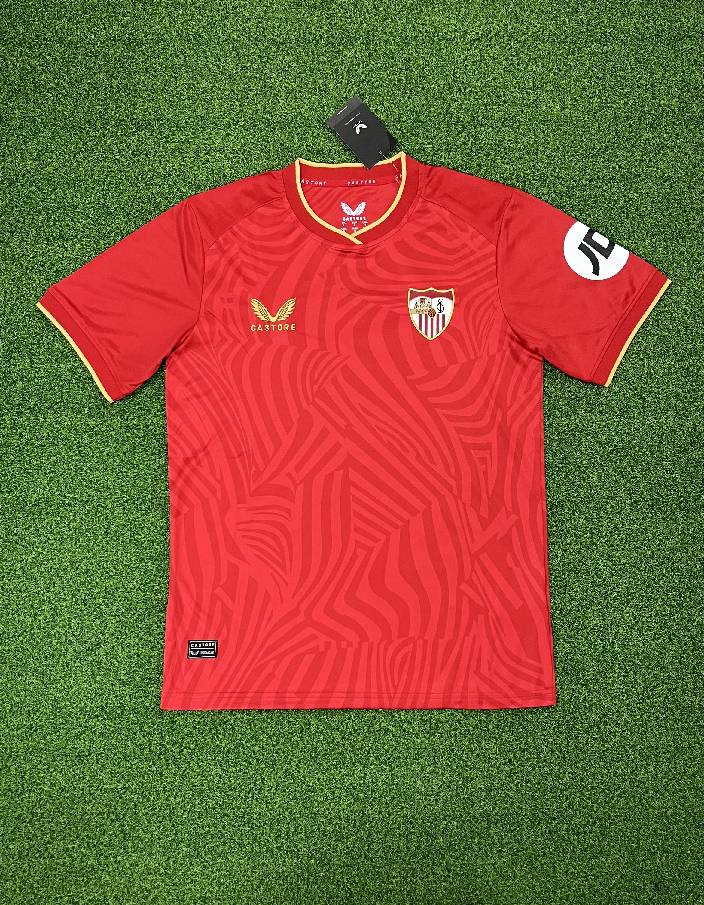 2425 Sevilla Away   jersey.Player embroidery version