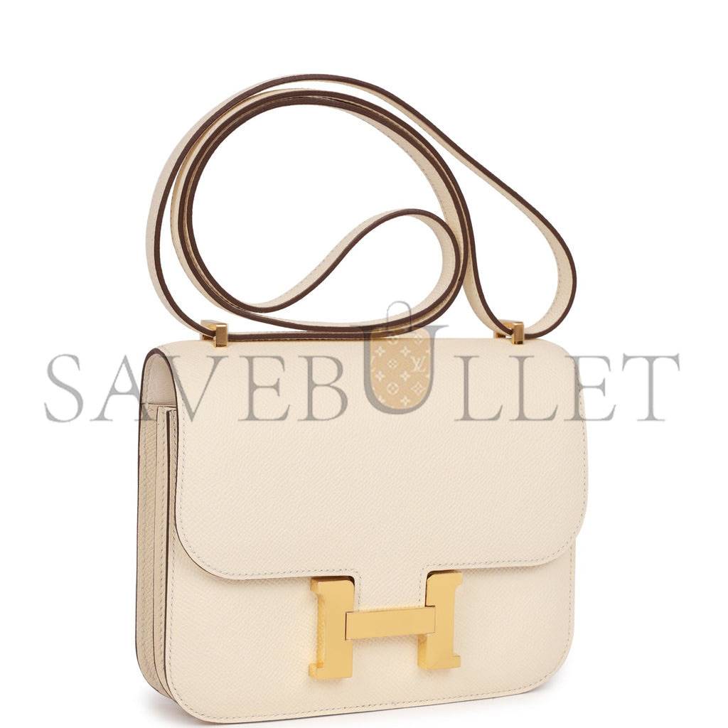 HERMES CONSTANCE 18 EPSOM GOLD HARDWARE (18*15*4cm)