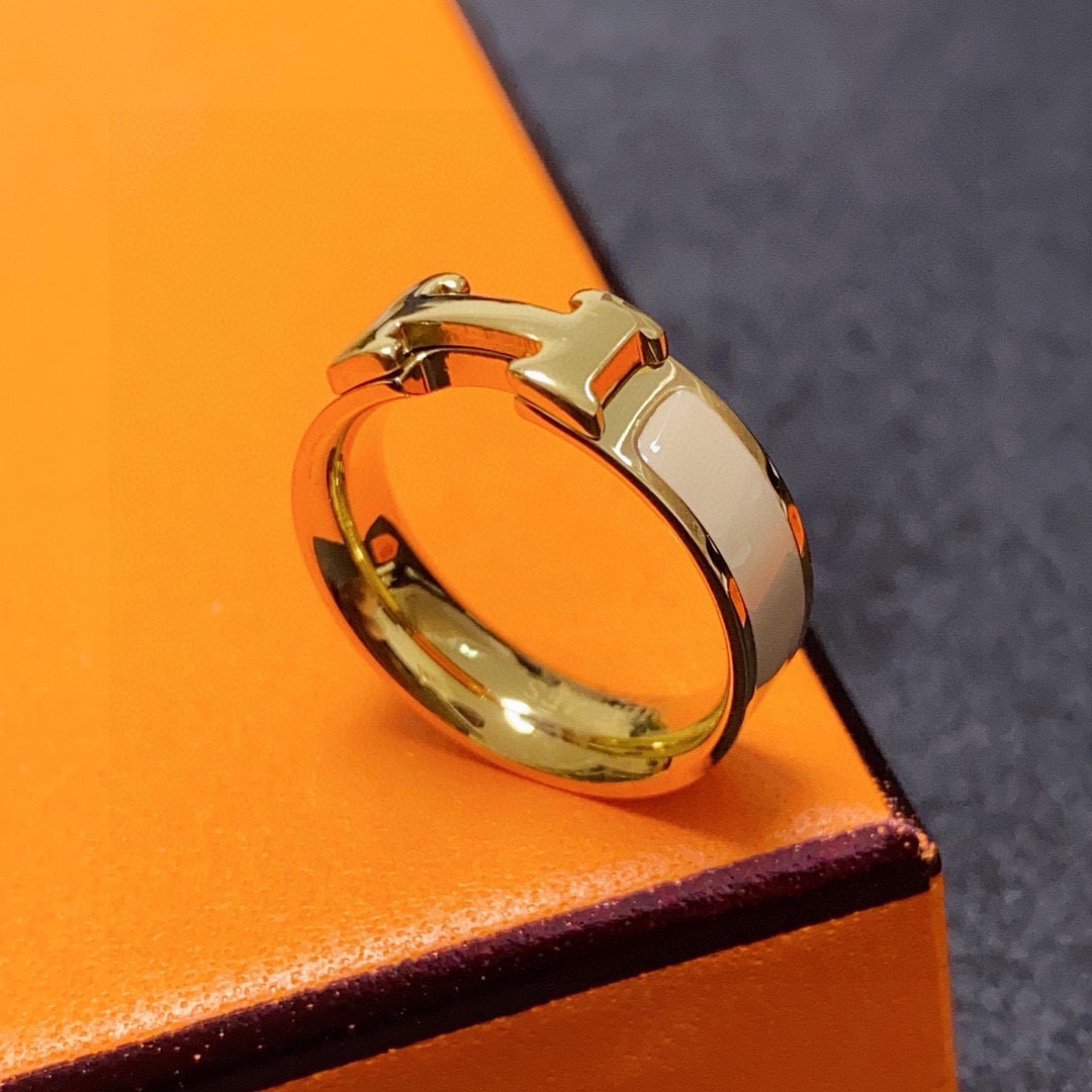 TOP HERMES Ring - Yellow Gold