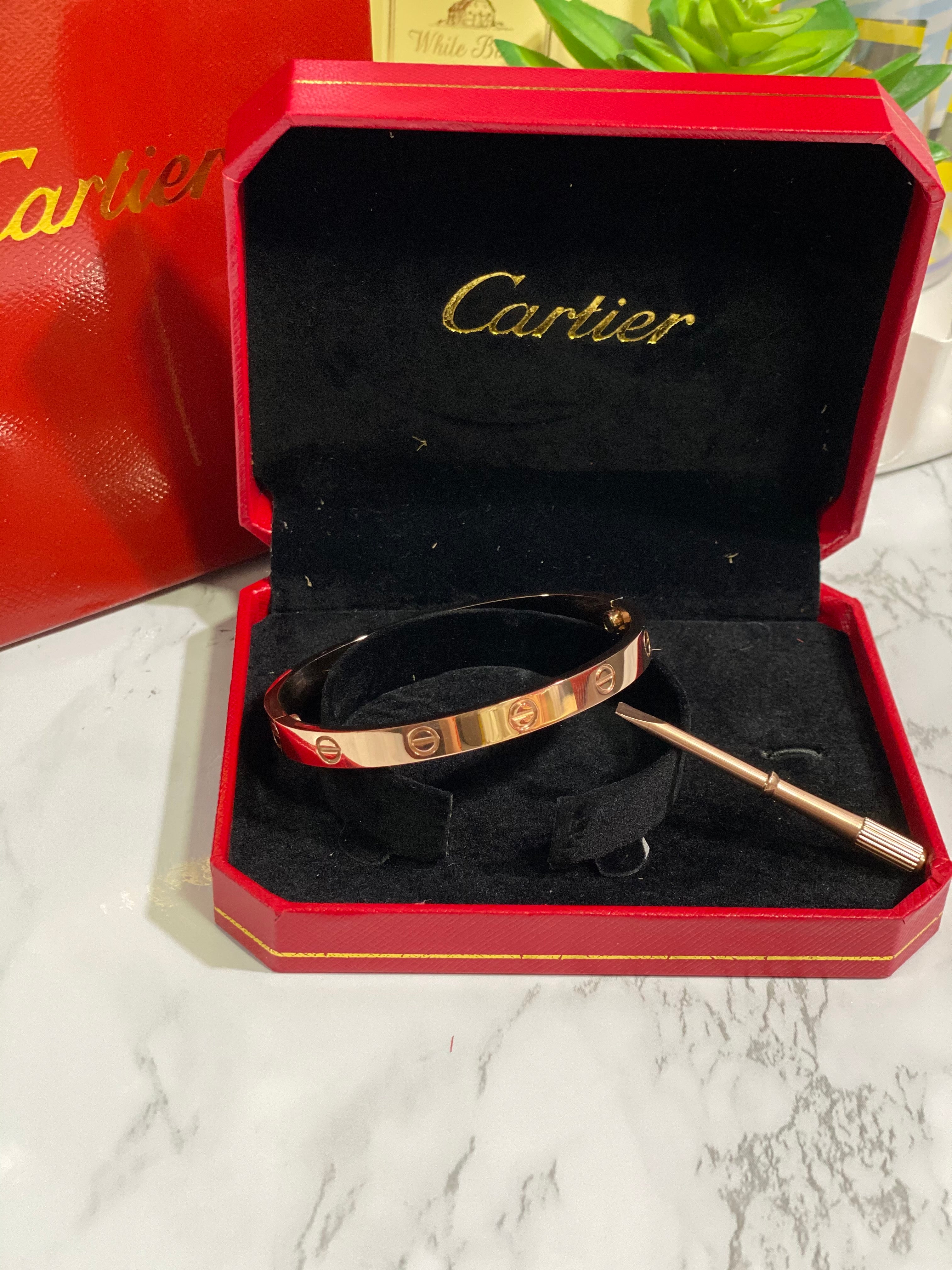 TOP Cartier Love Bracelet Rose Gold