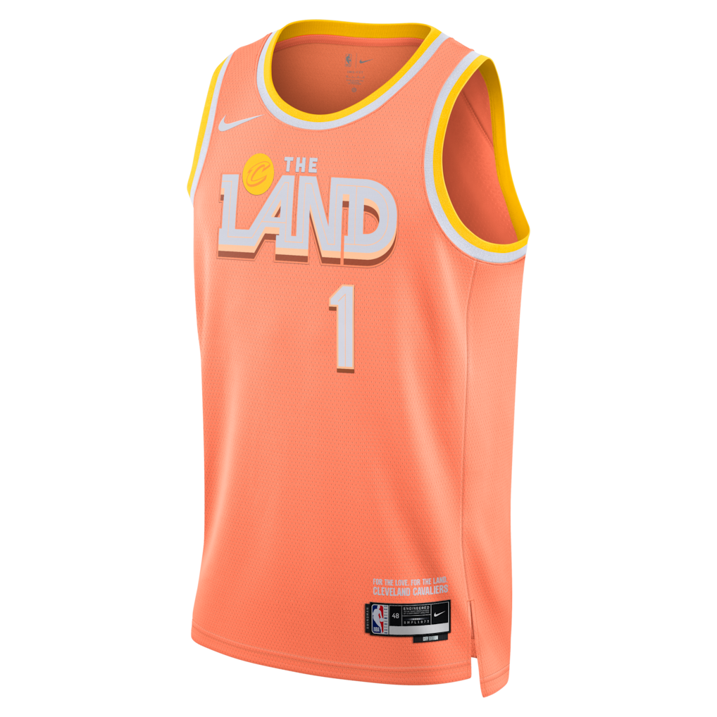 Cleveland Cavaliers James Harden 2025/26 City Edition Swingman Jersey - Orange