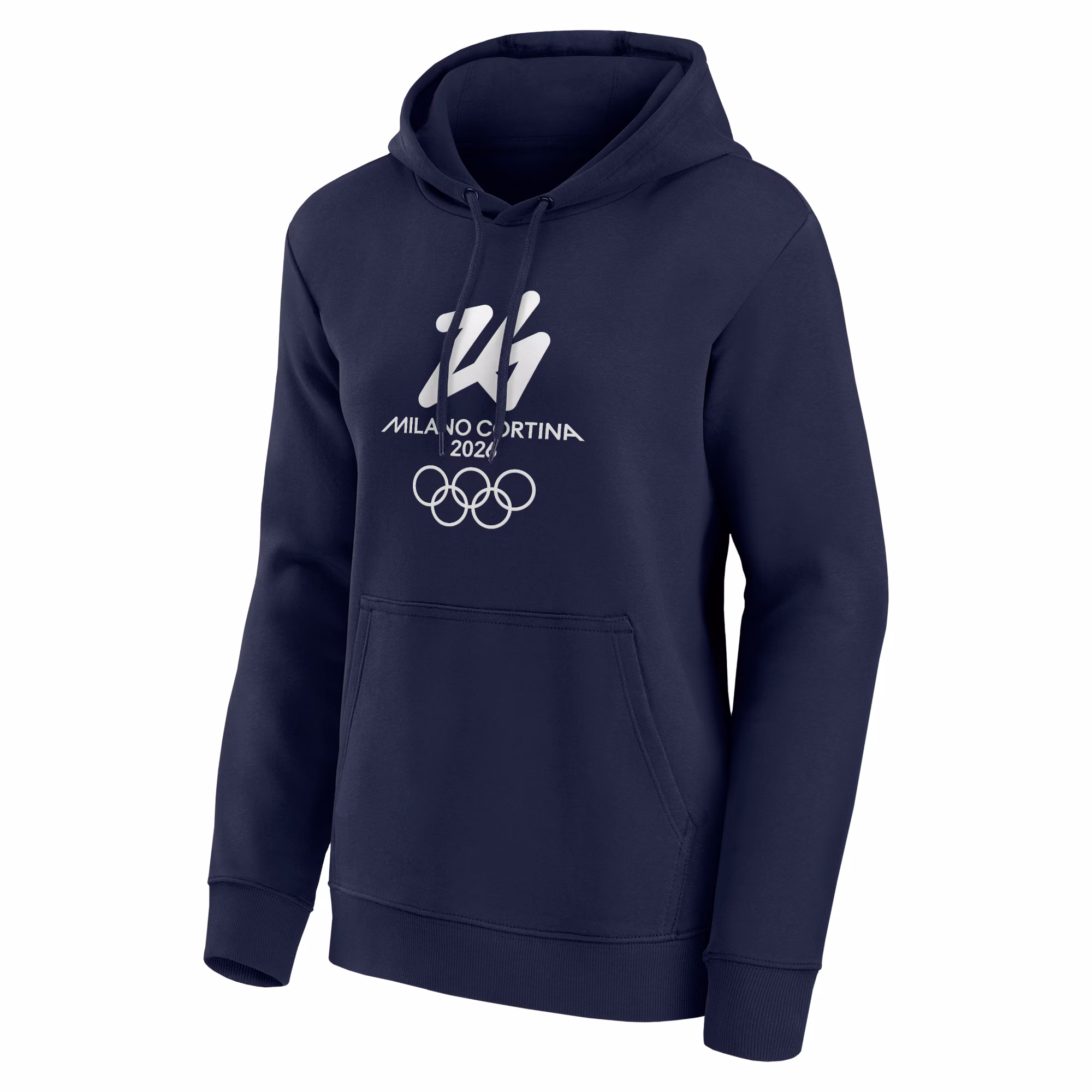 Milano Cortina 2026 Olympics Primary Logo Graphic Hoodie - Navy - Womens