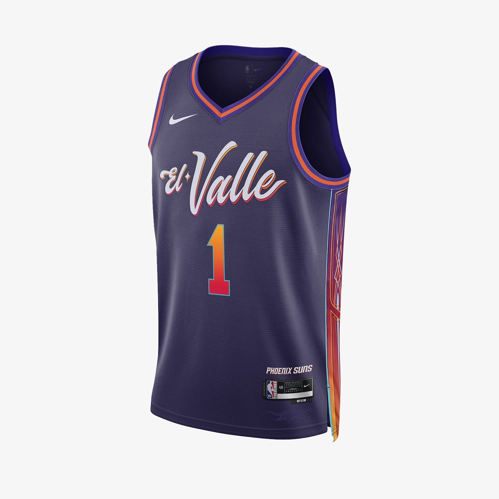 Devin Booker Phoenix Suns 2024 City Edition Swingman Jersey - Purple