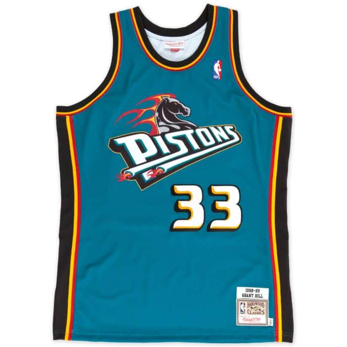 Grant Hill Detroit Pistons Throwback Jersey