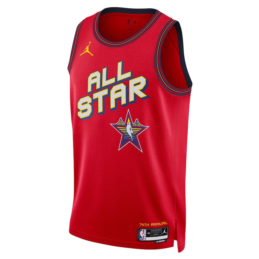 Nikola Jokić NBA 2025 All-Star Game Men's Custom Jersey - Red
