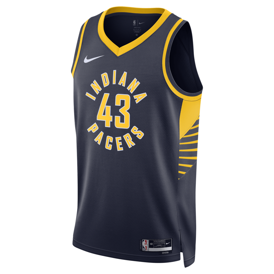 Indiana Pacers Pascal Siakam Navy Swingman Jersey - Icon Edition