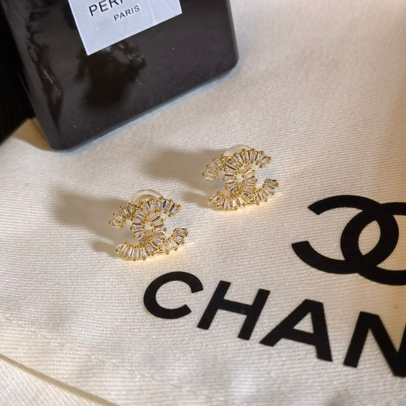Chanel Diamond Earrings