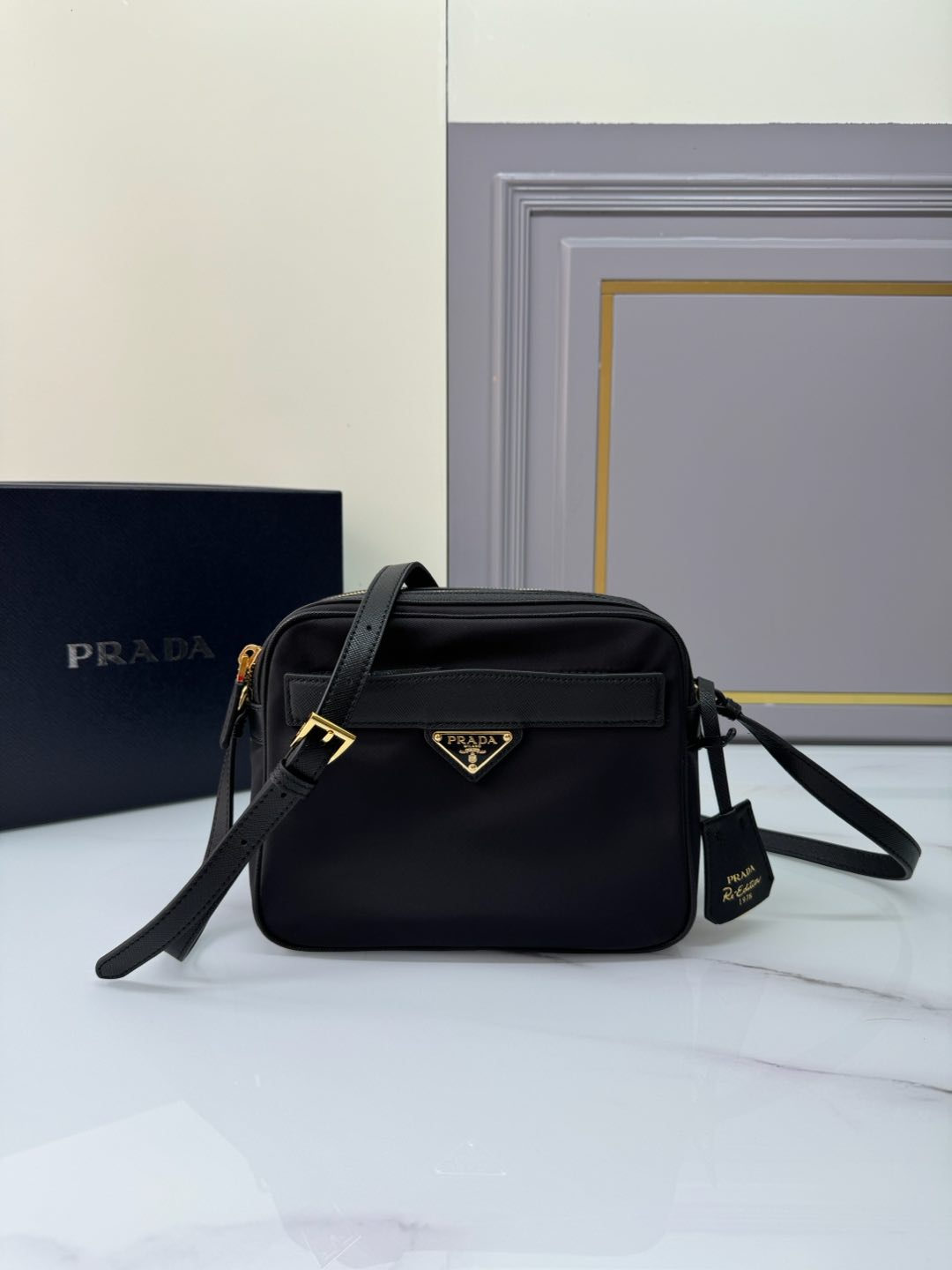 TOP PRADA Nylon Fabric Bag 21*17*8cm - 2 Colors
