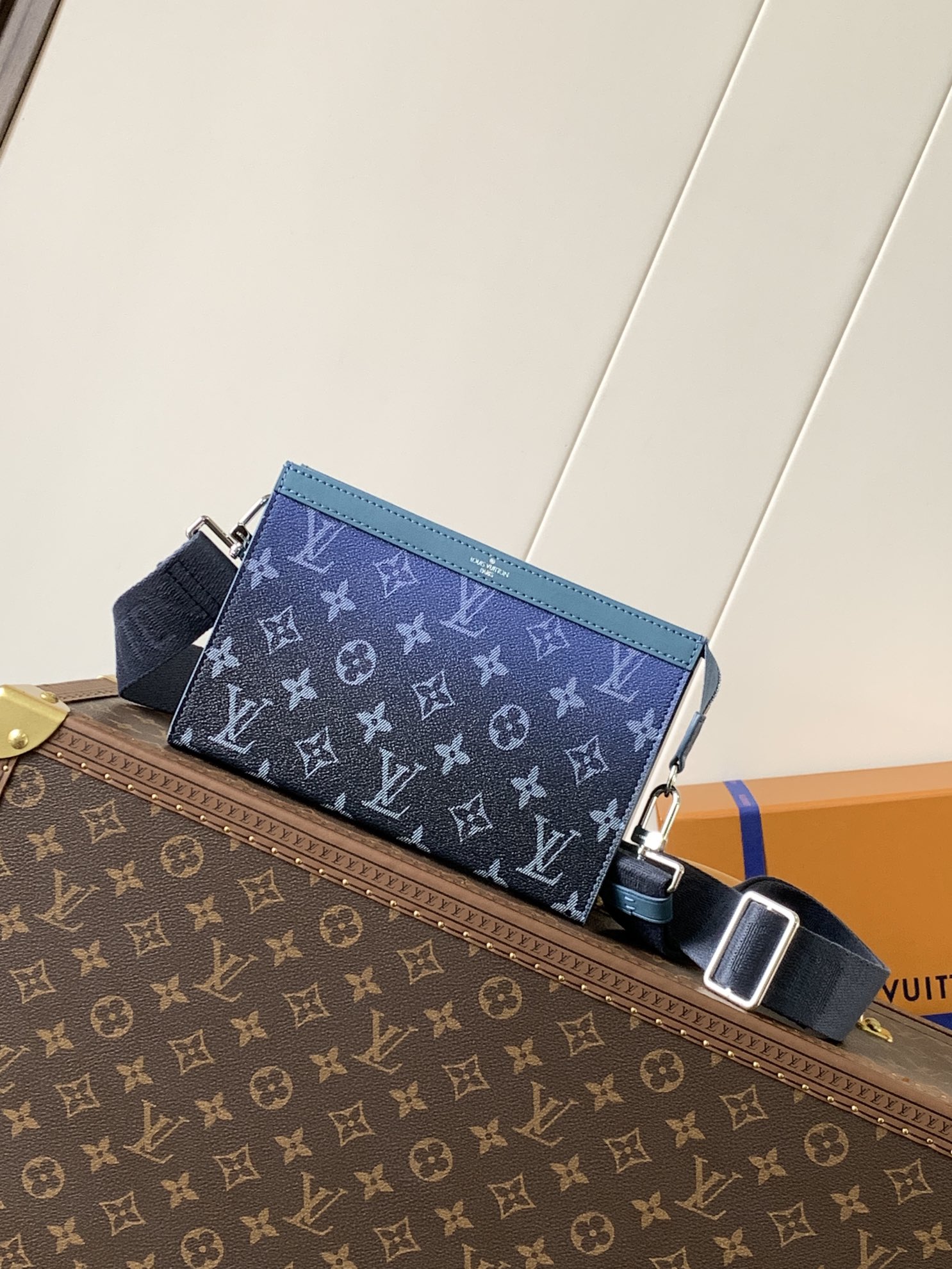 TOP Louis Vuitton LV Pochette Voyage Clutch Bag 22*14.5*4.5cm - 2 Colour