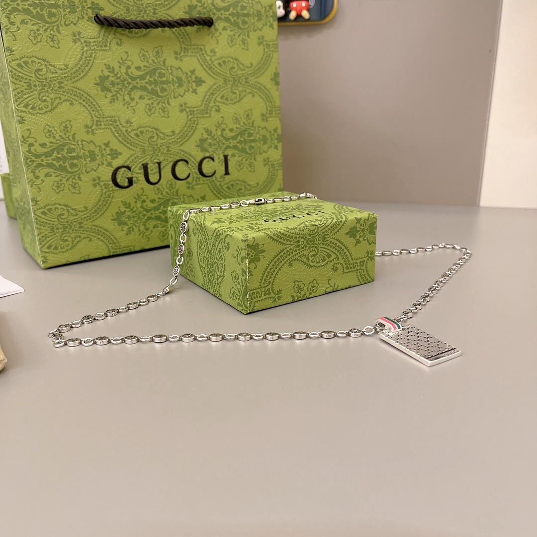 TOP GUCCI GG Necklace - 2 Color