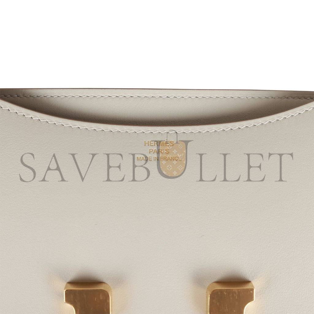 Hermes Constance 18 Gris Perle Swift Gold Hardware