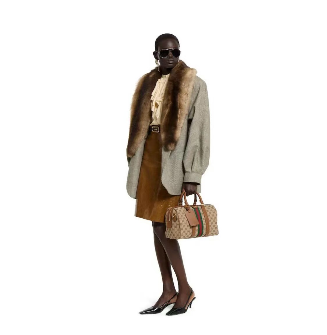 Gucci Ophidia medium boston bag (10A Mirror Version)