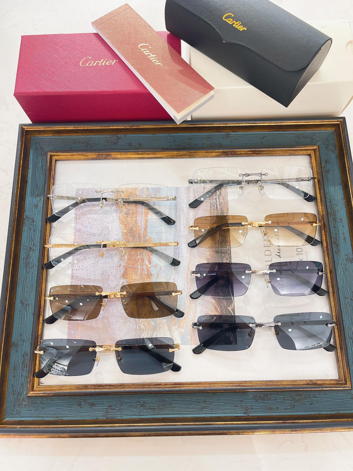 TOP Cartier Sunglasses - 8 Color