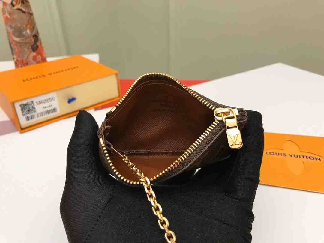 TOP Louis Vuitton LV Key Wallet - Monogram