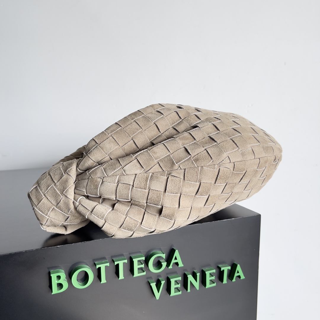 TOP Bottega Veneta BV Jodie Bag Teen 36x21x13cm - Taupe Brown