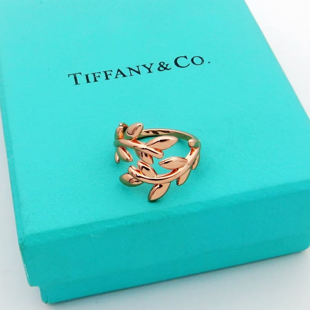 TOP Tiffany and Co. Olive Leaf Ring-3 Colors