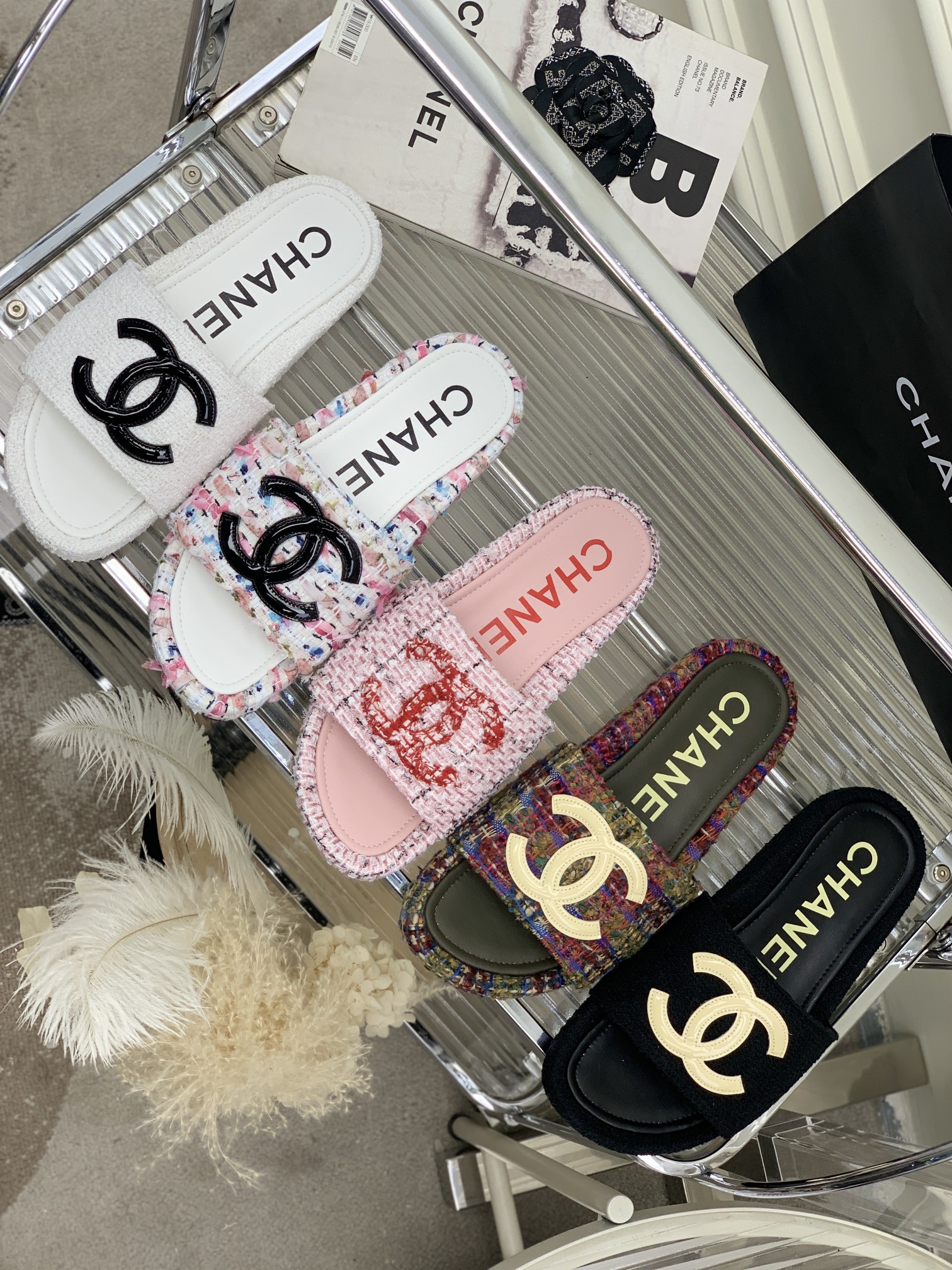 TOP CHANEL Slippers - 5 Color