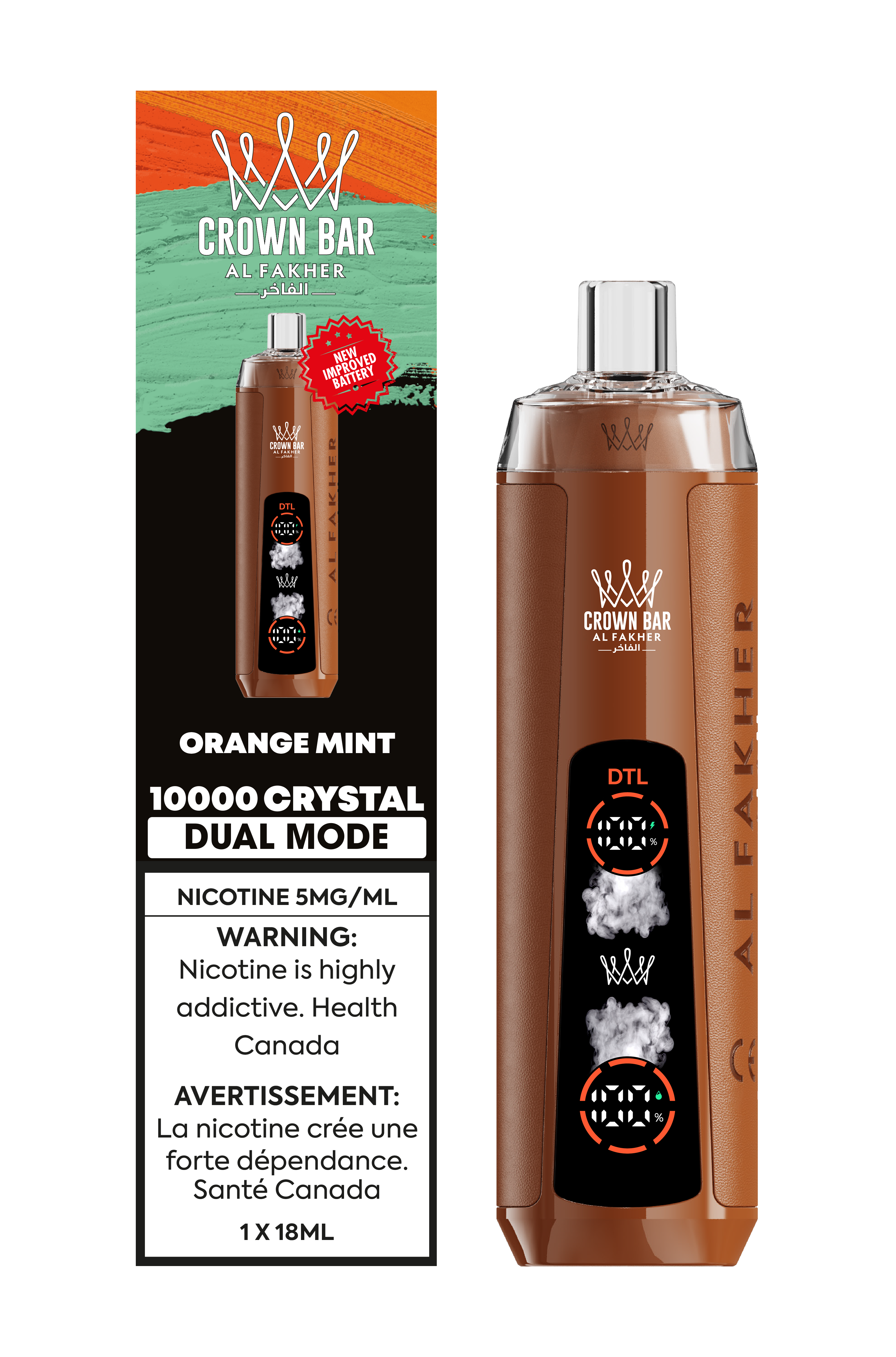 AL FAKHER 10000 CRYSTAL DUAL MODE
