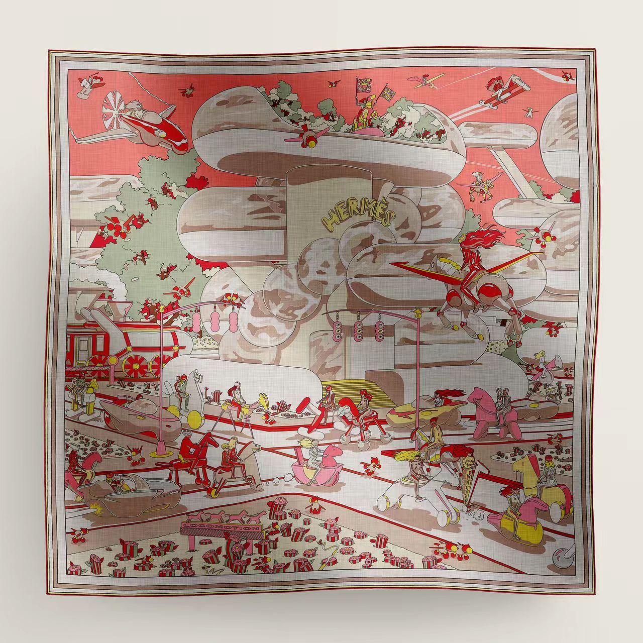 TOP HERMES Scarf 140x140cm - 3 Colors