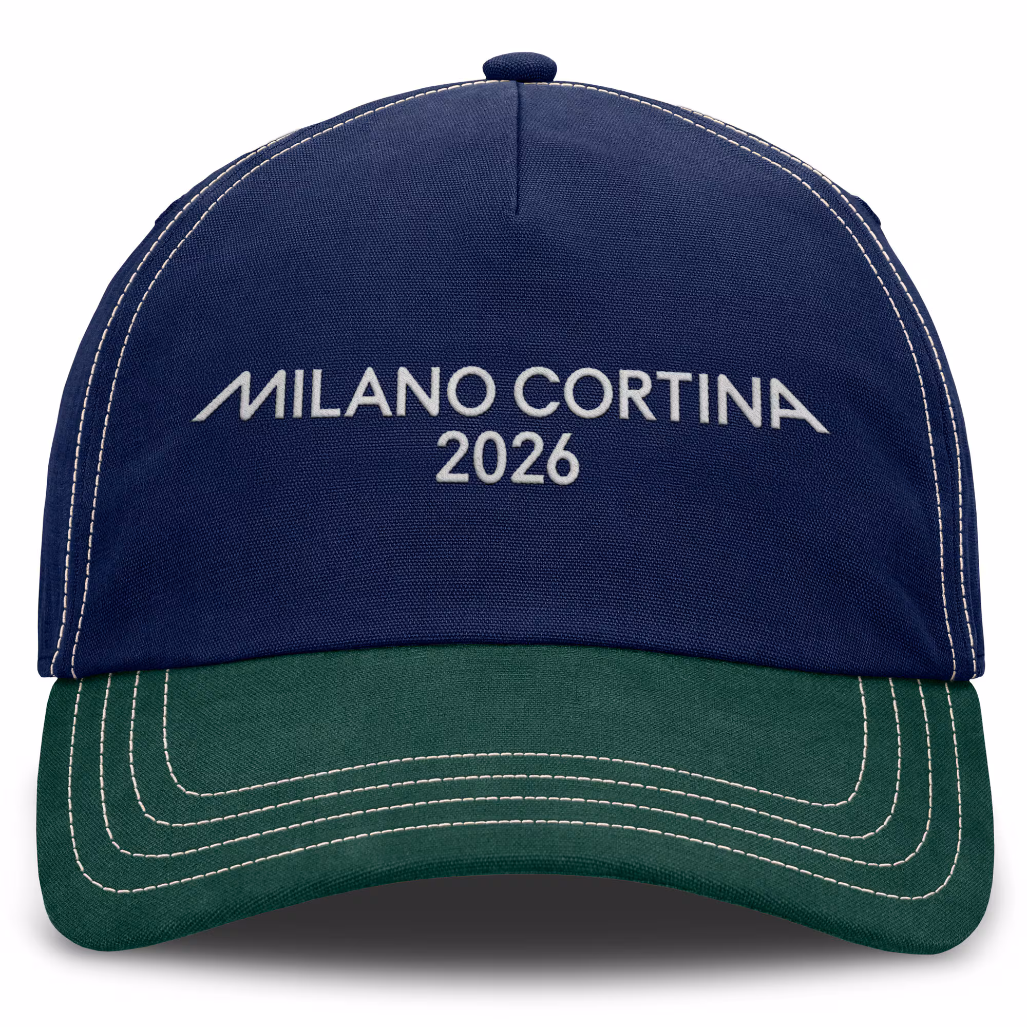 Milano Cortina 2026 Olympics Unstructured Cap - Navy
