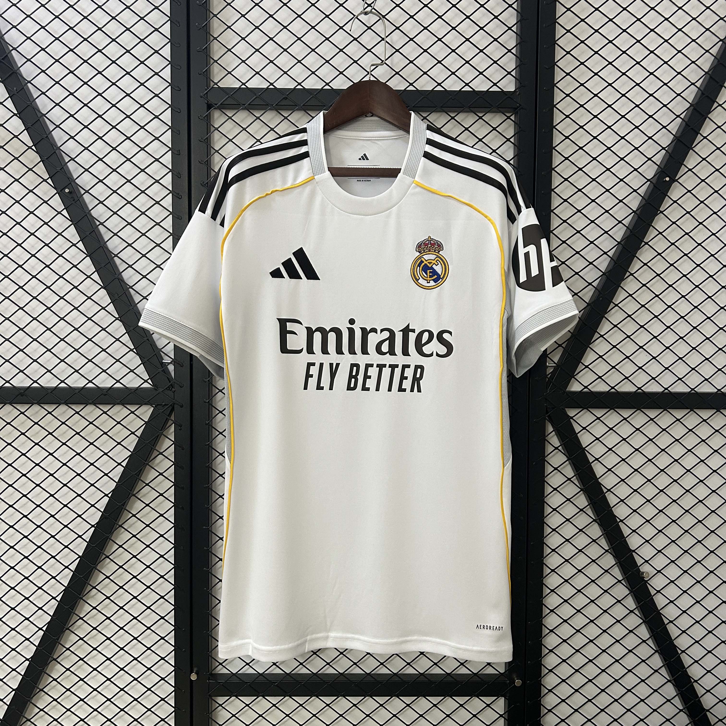 2025/2026 Real Madrid Home Football Shirt 1:1 Thai Quality