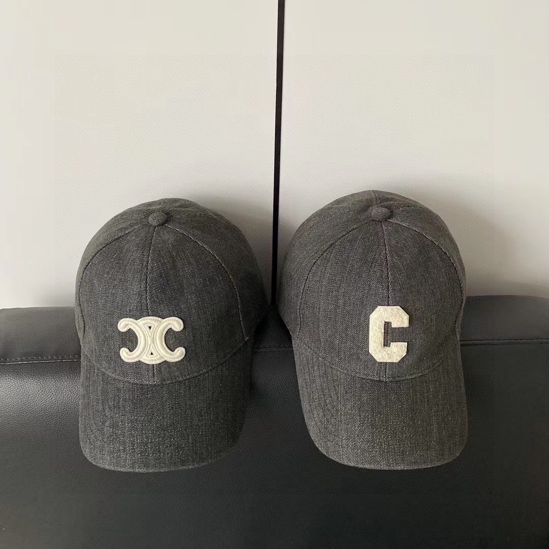 Ceiline Letter Wmbroidery Cap Sunhat （Replica）