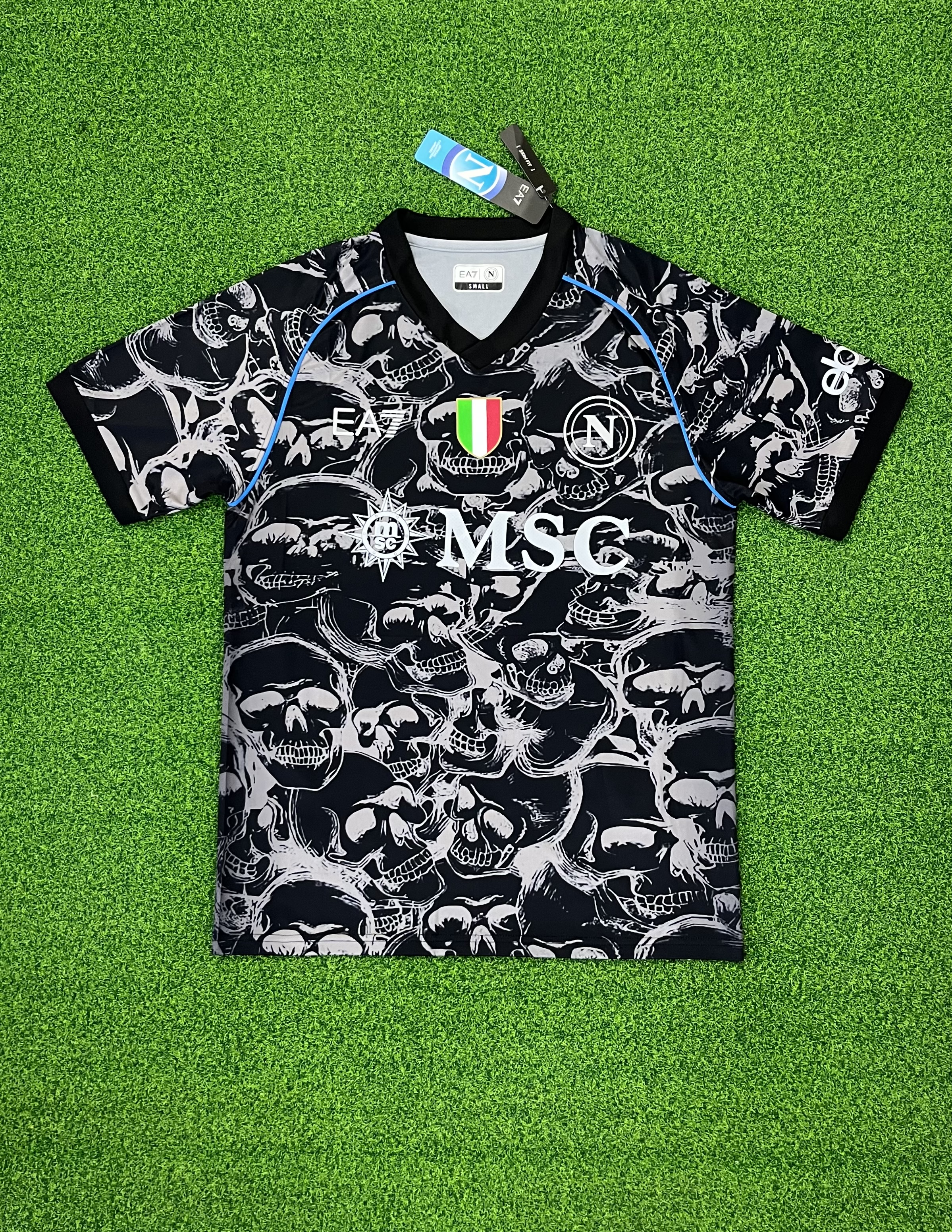 2425 Napoli  Home  jersey.Player embroidery version