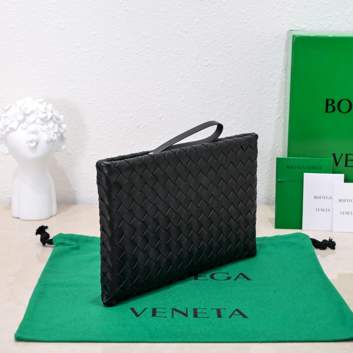 TOP Bottega Veneta BV Hand Bag Lambskin 30cm - 7 Colour