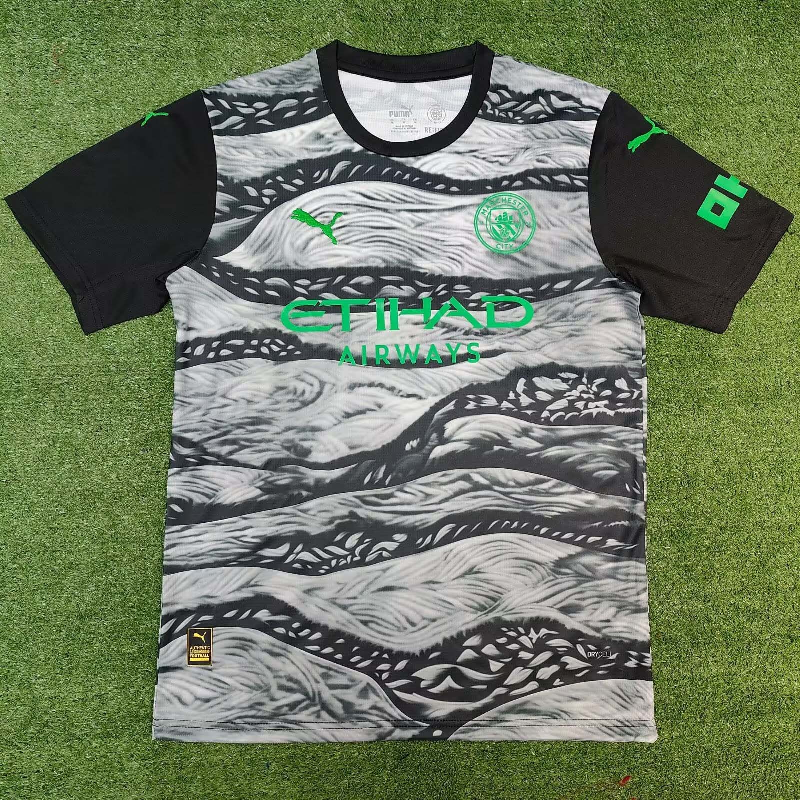 2025/2026 Manchester City Concept Edition Grey Football Shirt 1:1 Thai Quality