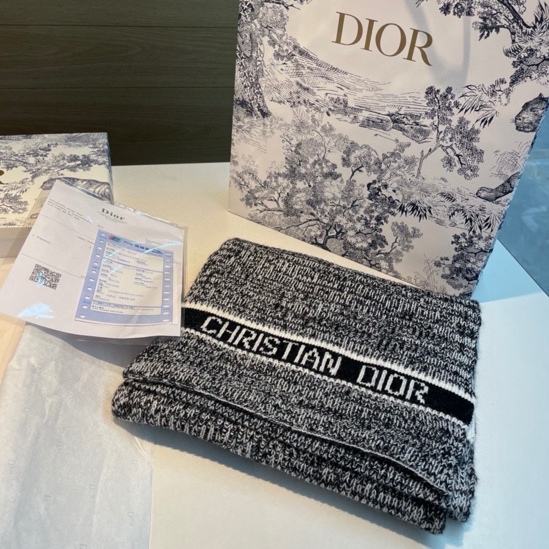 TOP Christian Dior Scarf 30x180cm - 3 Colors