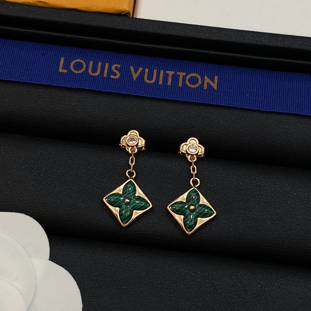 TOP Louis Vuitton LV Pendant Earrings-2 Colors