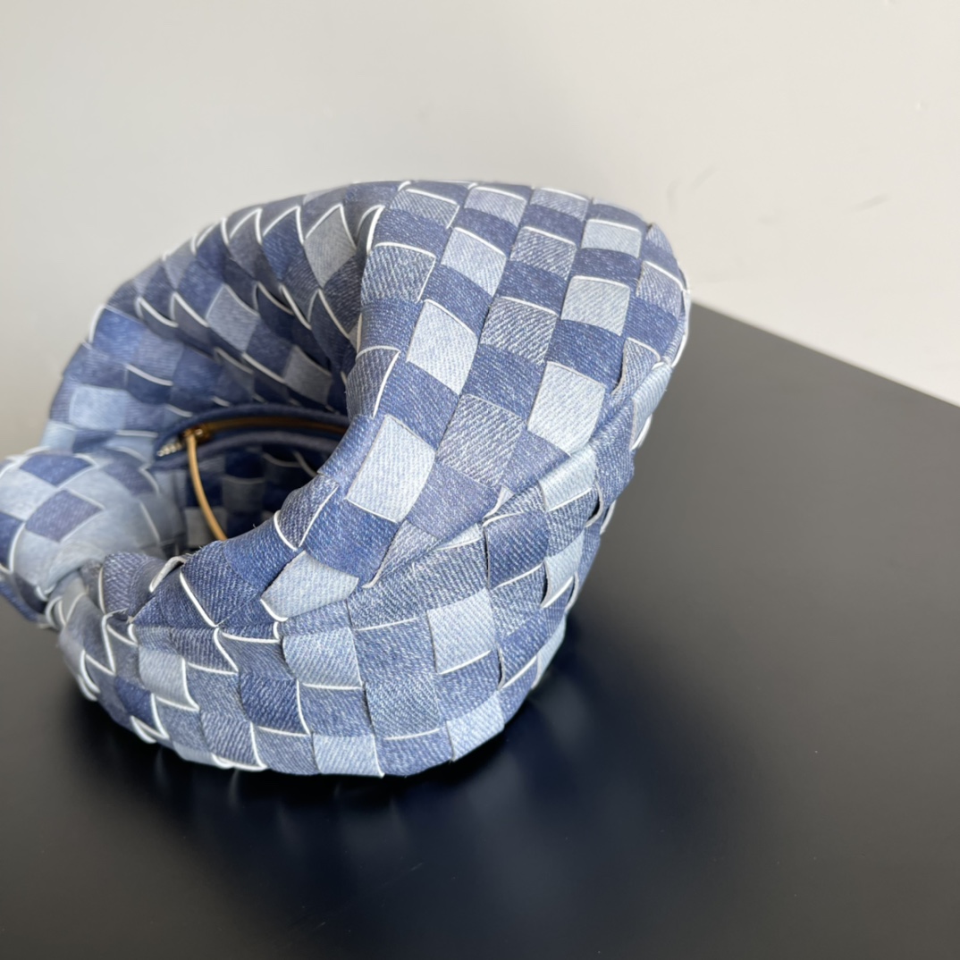 TOP Bottega Veneta BV Jodie Bag Teen 23*15*5cm - DenimBlue