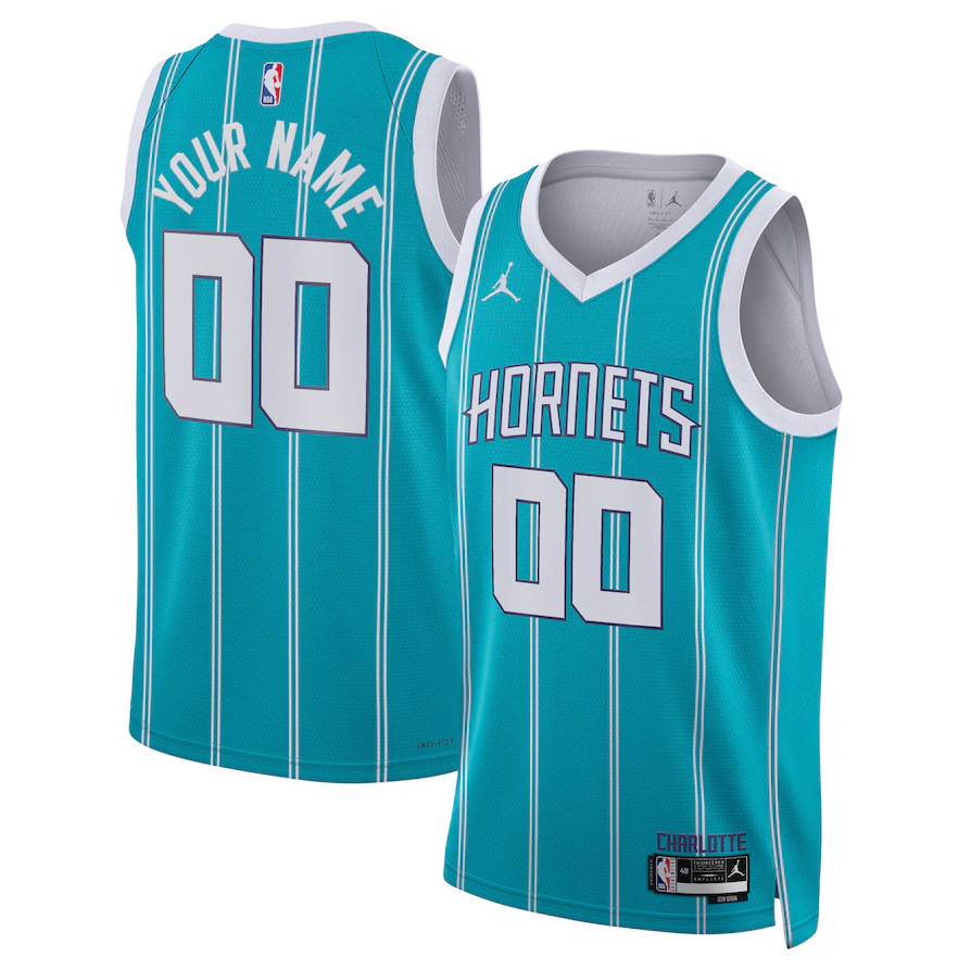 Custom Charlotte Hornets Authentic Jersey