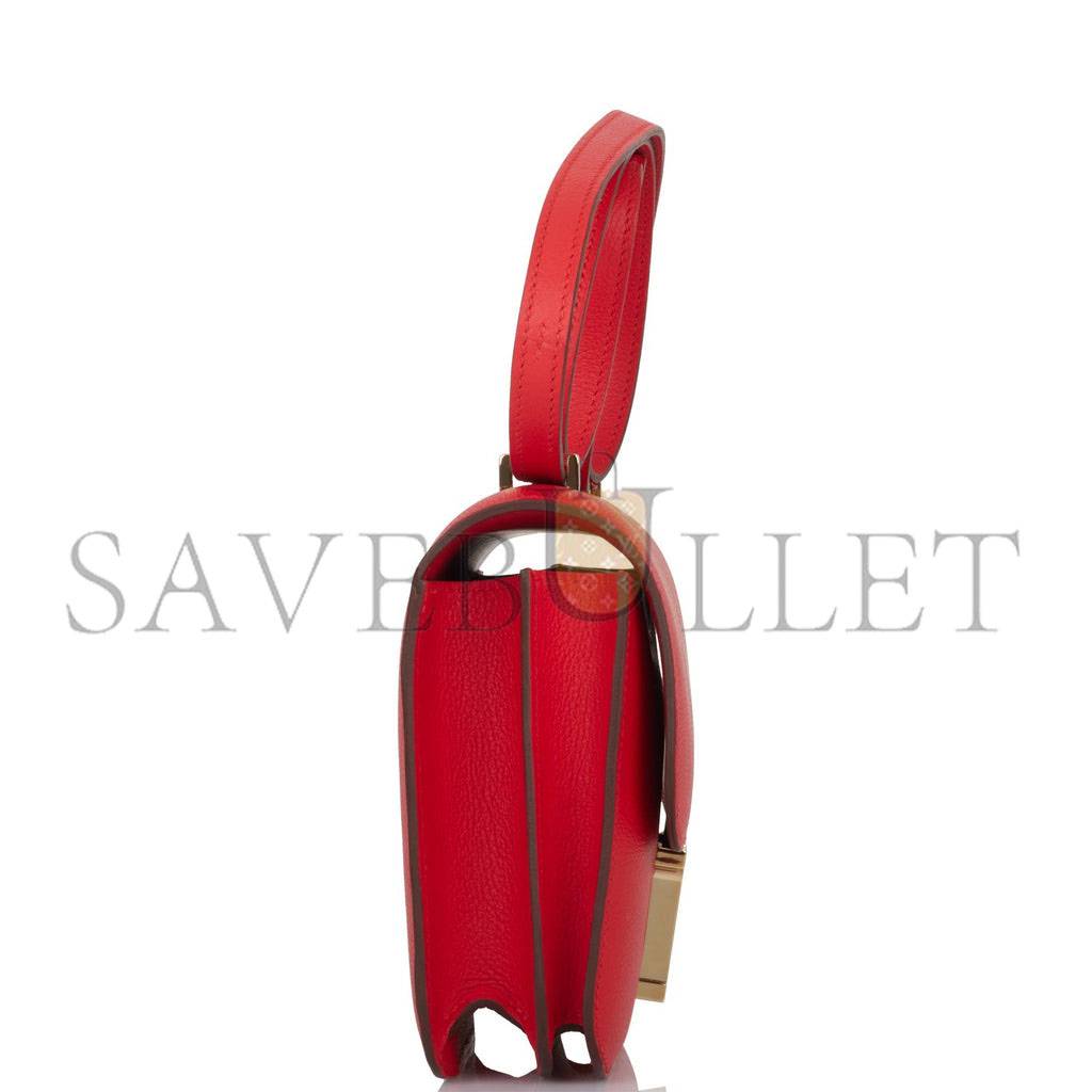 HERMES CONSTANCE 18 EVERCOLOR GOLD HARDWARE (18*15*4cm)