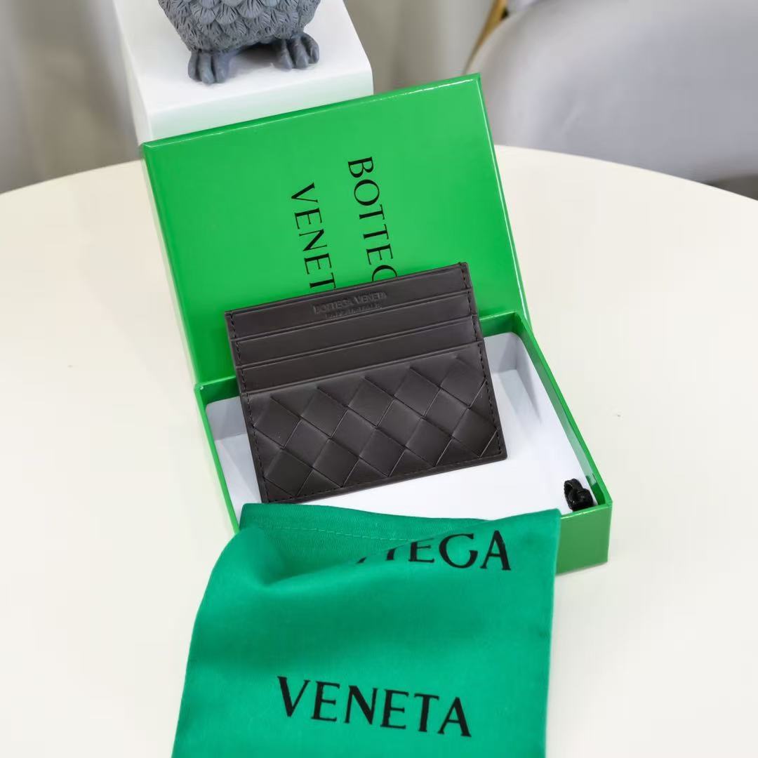 Bottega Veneta Intrecciato Credit Card Case (Replica)