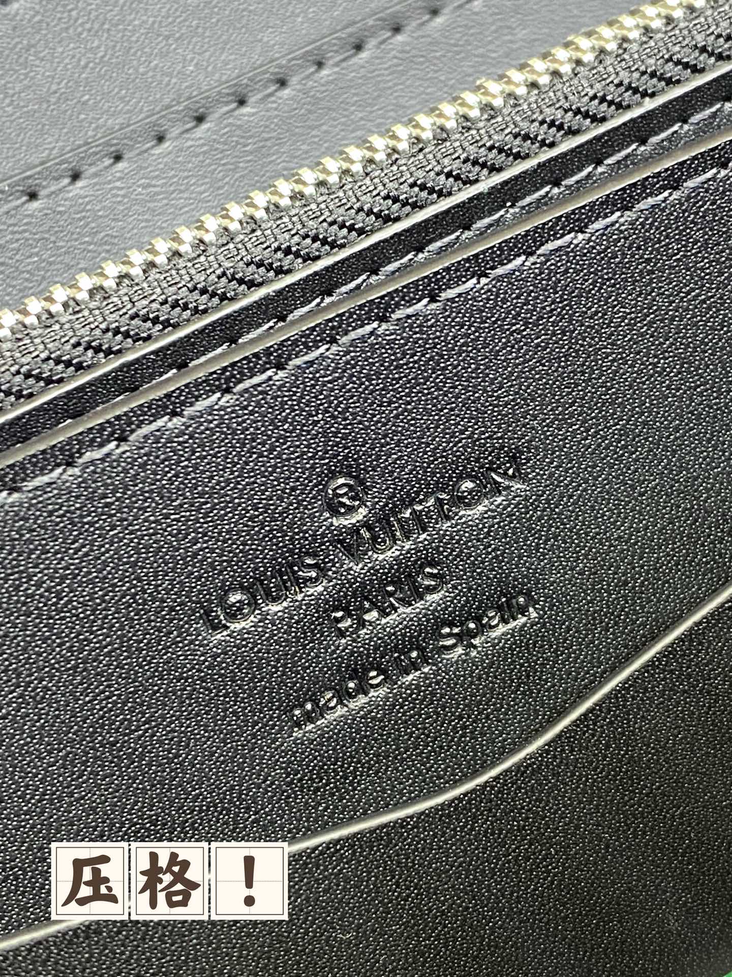 TOP Louis Vuitton LV Zippy XL Wallet Damier Pressure Grid 22X12X5CM - Black