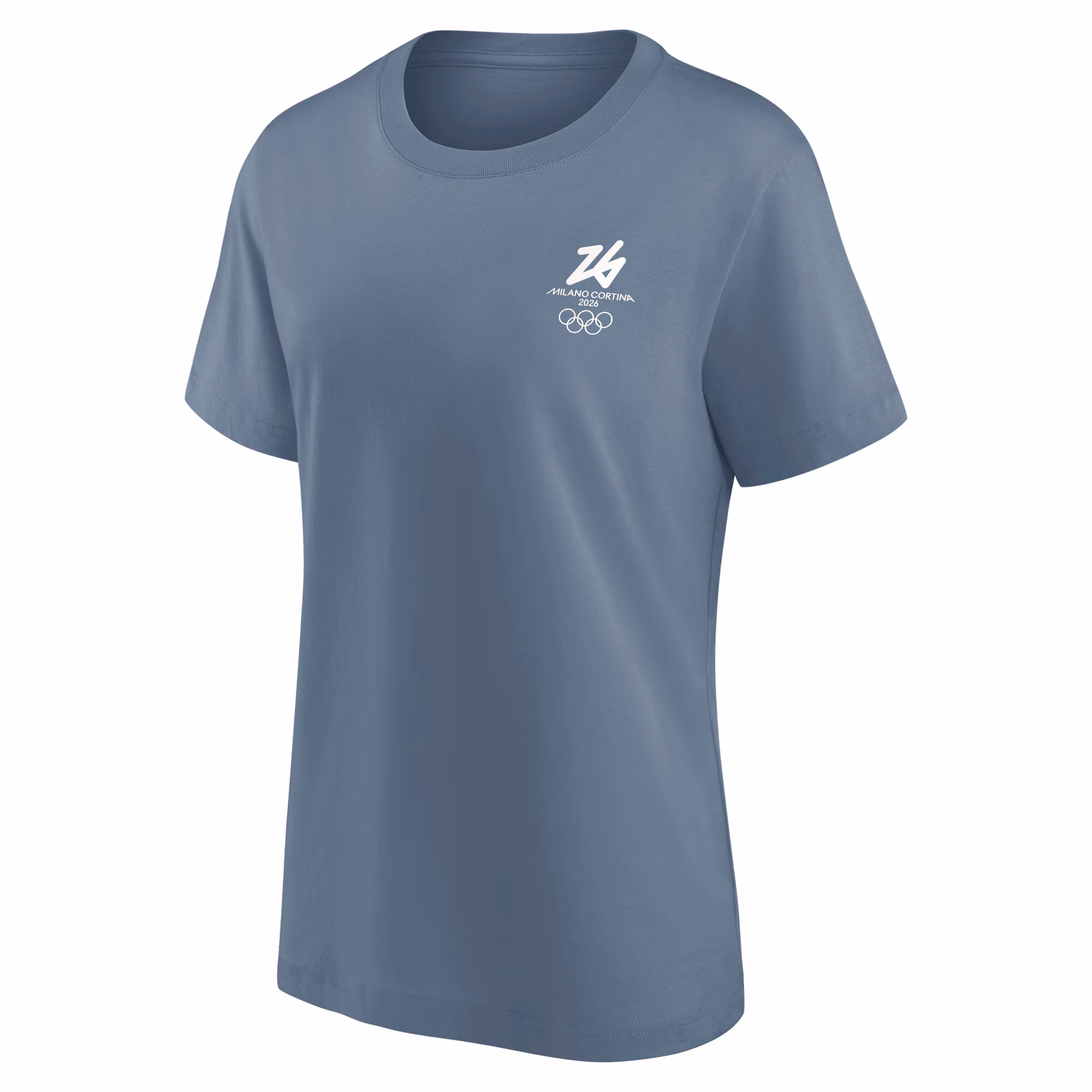 Milano Cortina 2026 Olympics Essentials T-Shirt - Grey - Womens