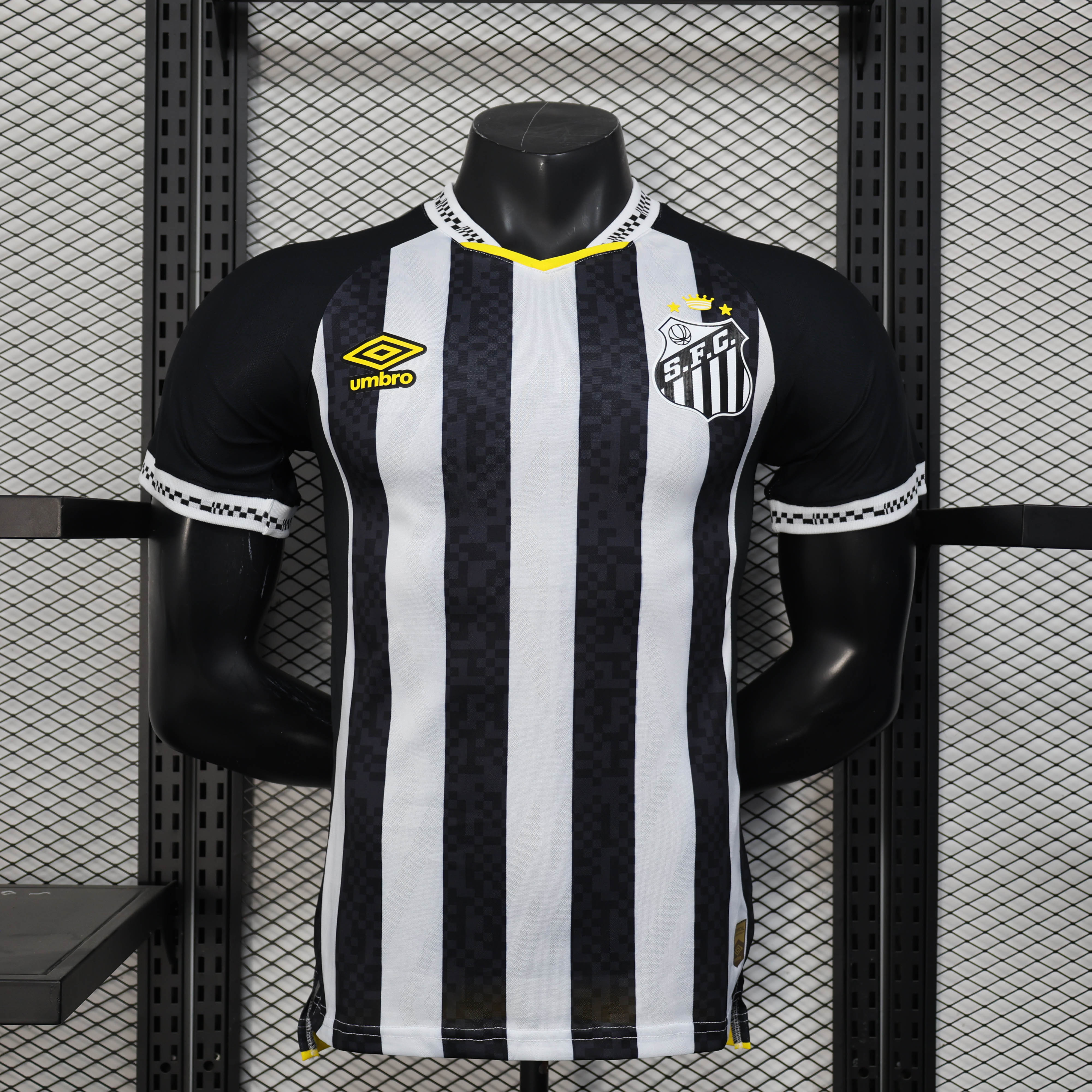 2025/2026 Player Version Santos Away Football Shirt 1:1 Thai Quality