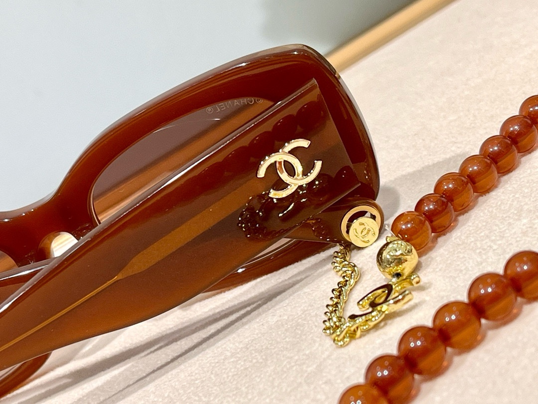 TOP CHANEL  Glasses - Warm Brown