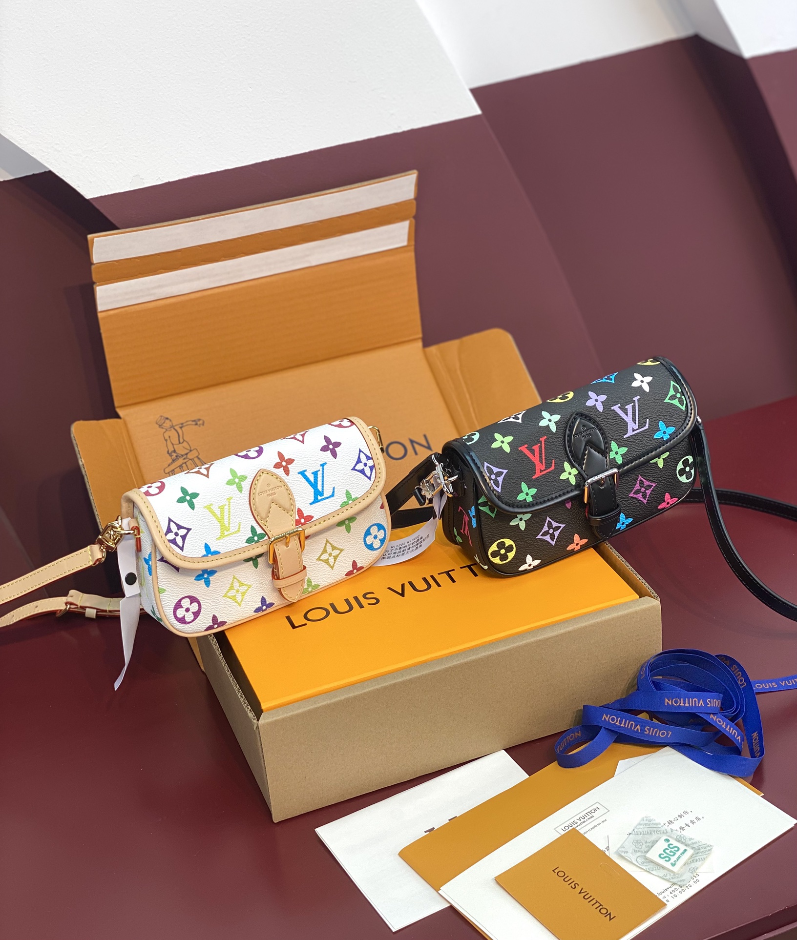 TOP Louis Vuitton LV Diane Bag 19 x 10.5 x 6 cm-2 Color