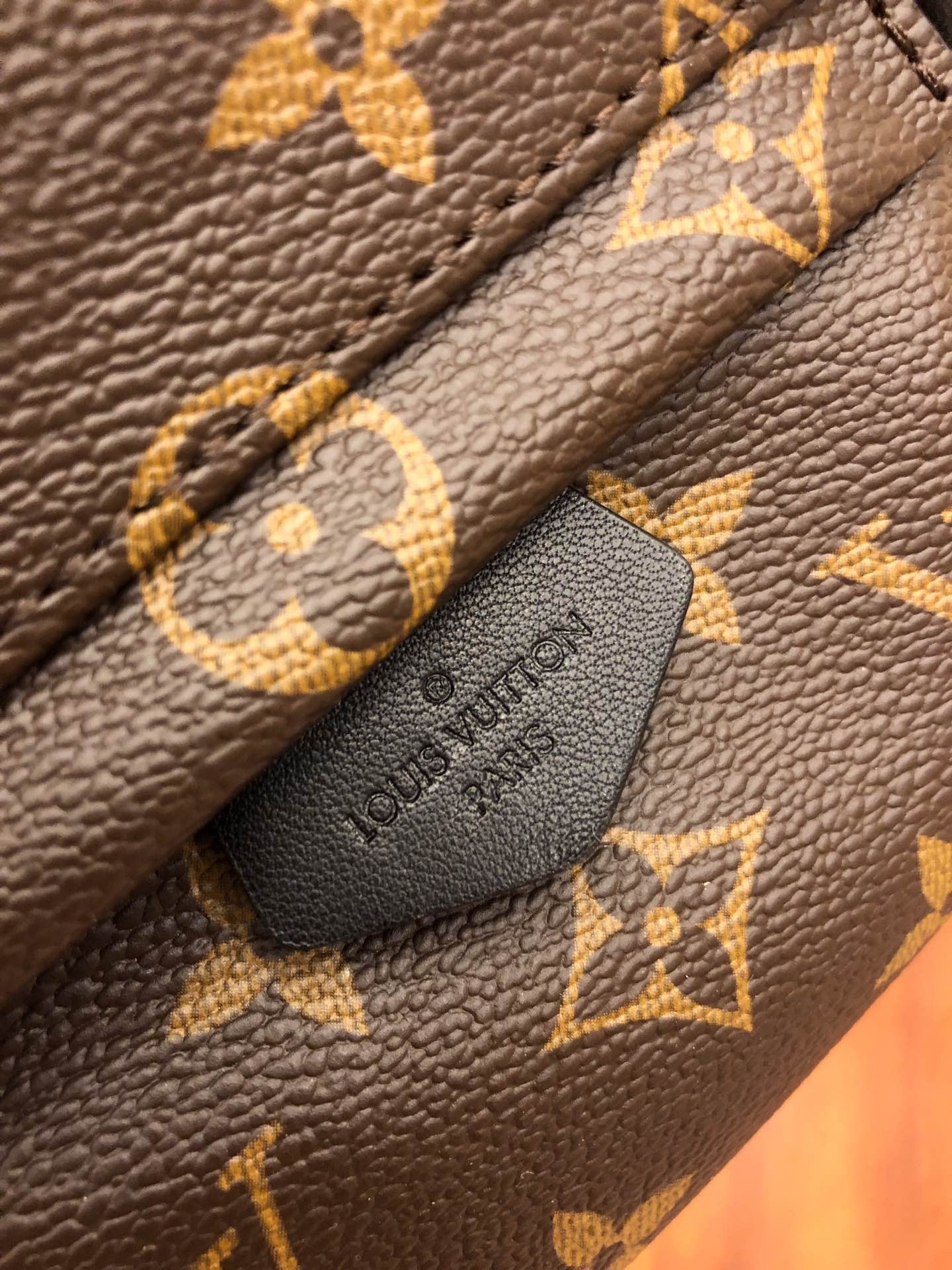 TOP Louis Vuitton LV £V Monogram Palm Springs Mini Backpack  16cm x 21.5cm x 9.5cm-Brown