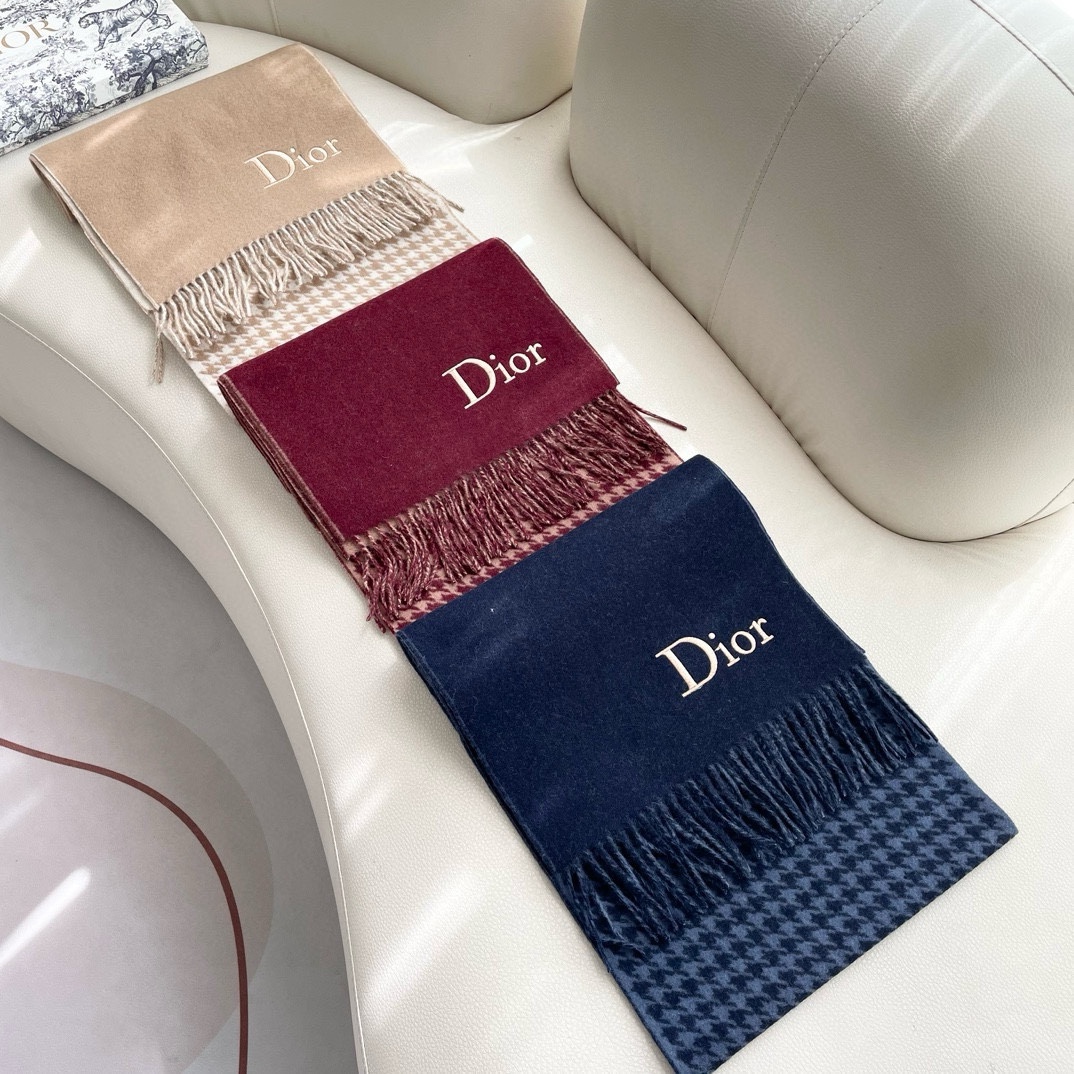 TOP Christian Dior  Scarf 32*180cm - 3 Colors
