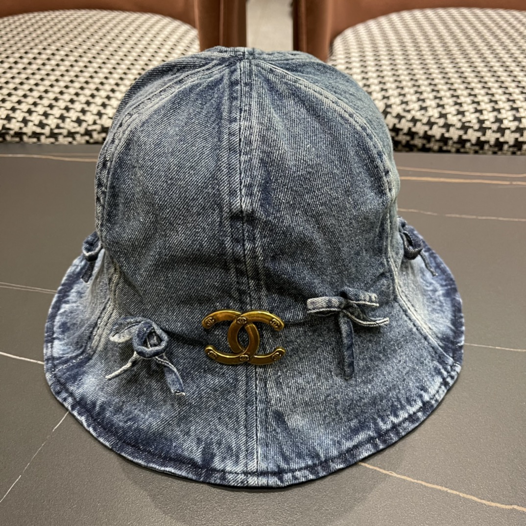 TOP CHANEL Cowboy Fisherman Hat - 3 Colour