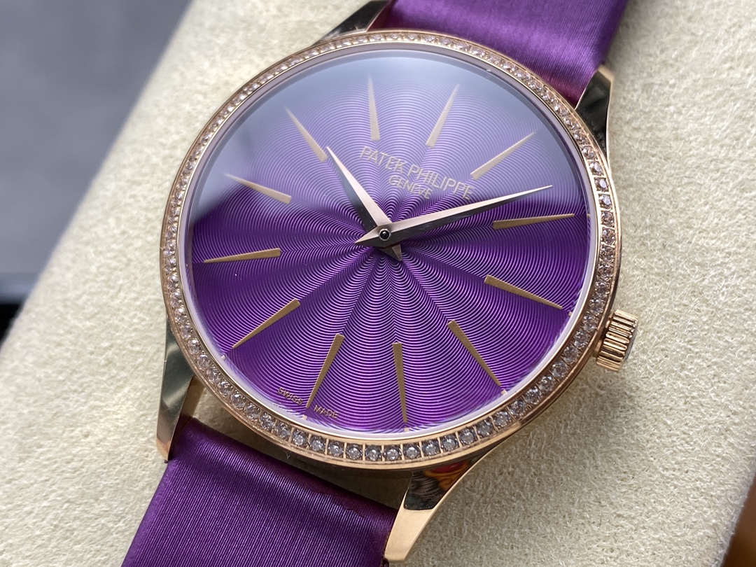TOP Patek Philippe 4997/200R-001 Watch 35mm-Purple