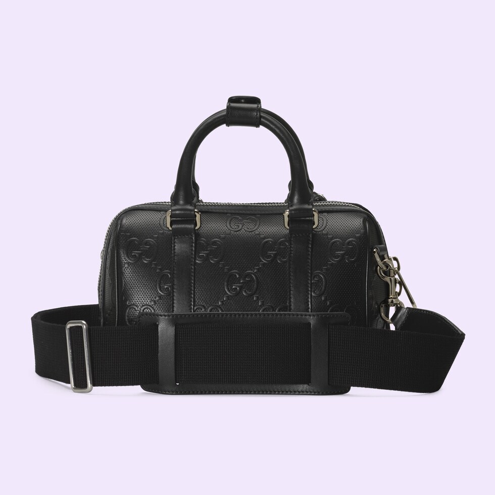 TOP GUCCI GG Print Embossed Mini Travel Bag 22x15x12.5 cm - Two Colors
