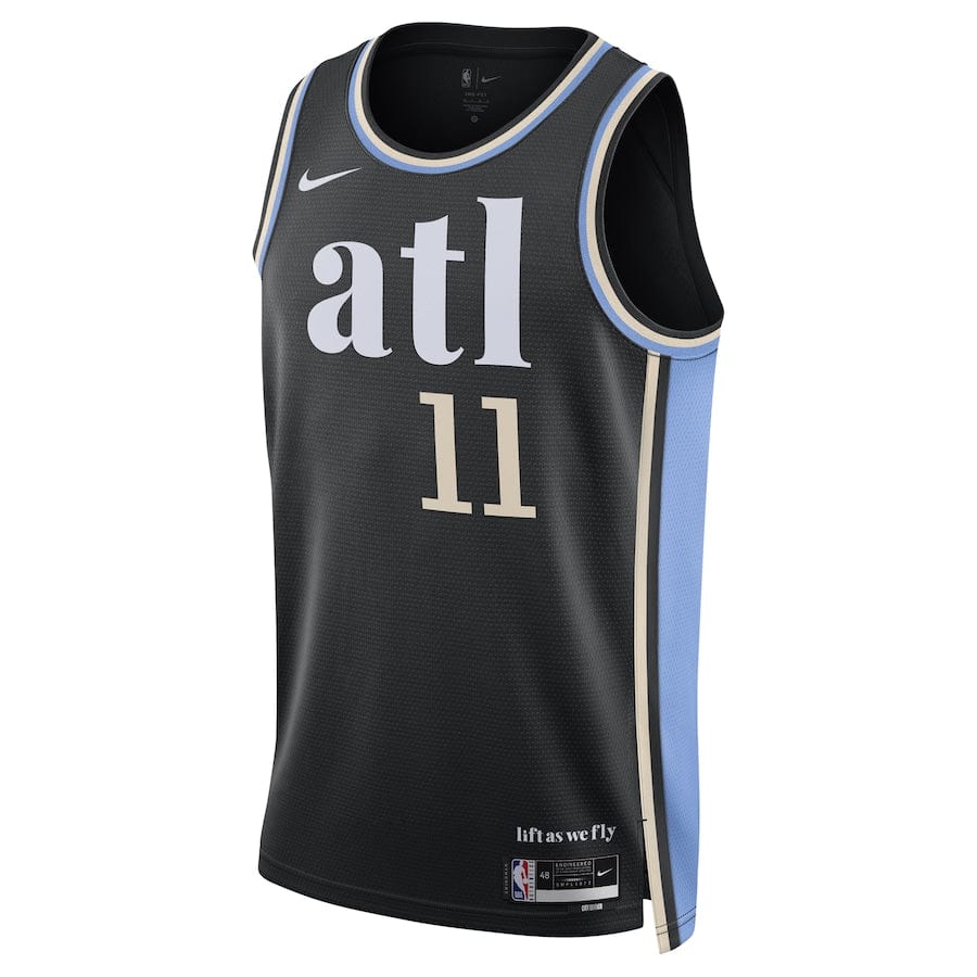 Trae Young Atlanta Hawks2023-2024 season Jersey - Black - City Edition