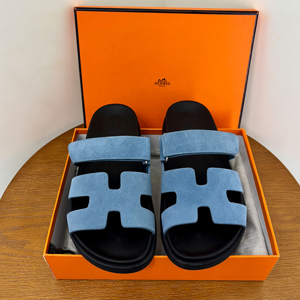 Hermès Chypre leather sandals （Replica）