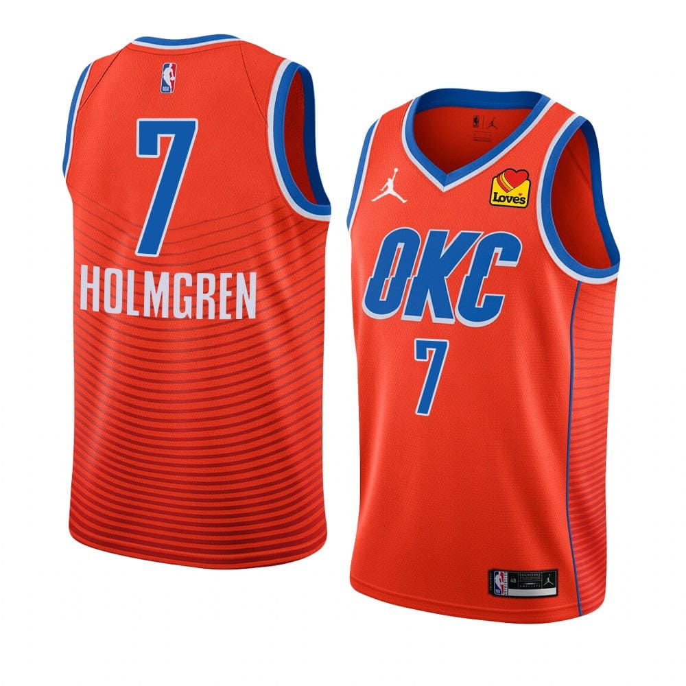 Chet Holmgren Oklahoma City Thunder Statement Jersey