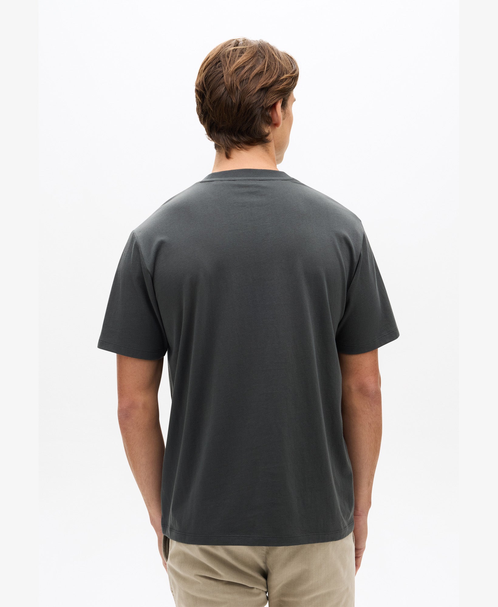 Micro Logo Tee | Washed Black