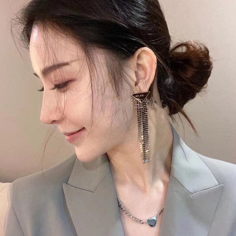 TOP PRADA  Earrings - Black